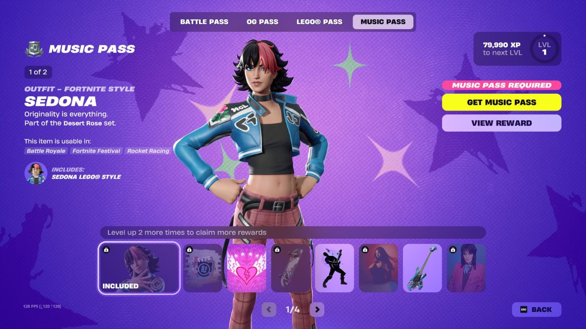 Fortnite Festival Season 11 BP Page 1