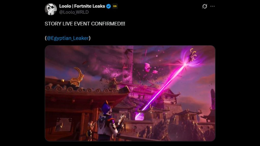 Fortnite Live Event C6S4