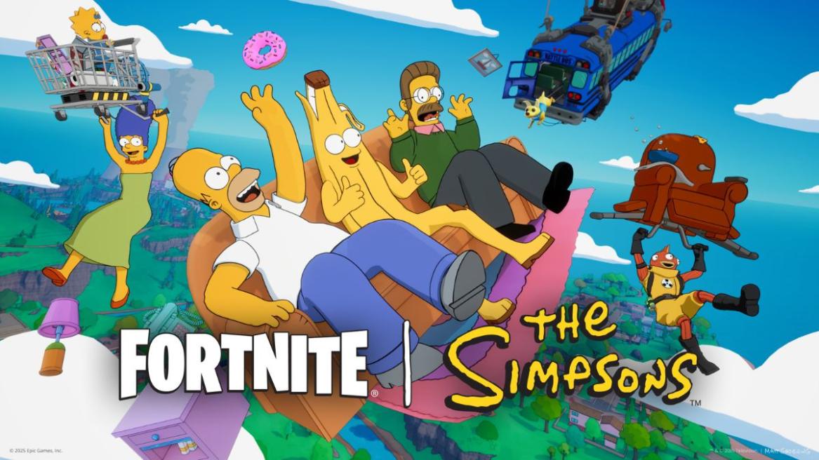 Fortnite Simpsons Battle Pass characters