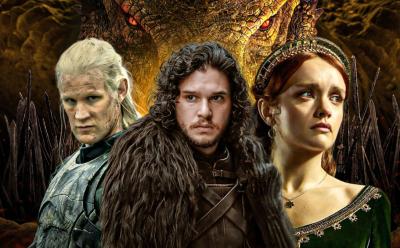 Daemon Targaryen, Jon Snow and Alicent Hightower