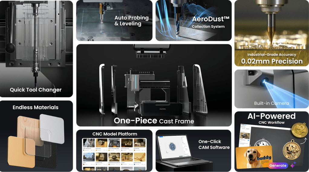 Forget 3D Printers, The Makera Z1 is Making Pro-Grade CNC Accessible to Everyone