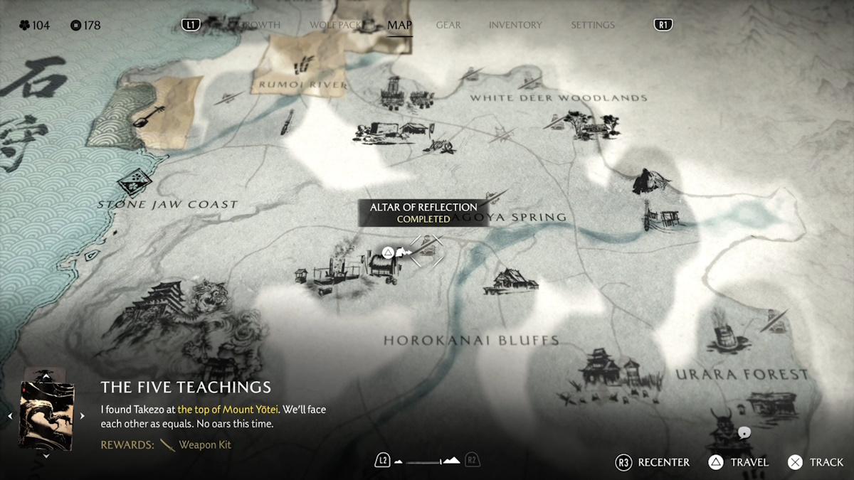 Altar of Reflection in Ishikari Plains