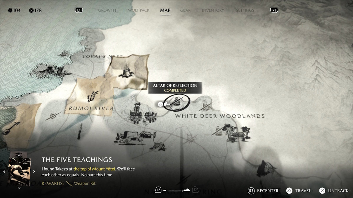 Altar of Reflection in Ishikari Plains