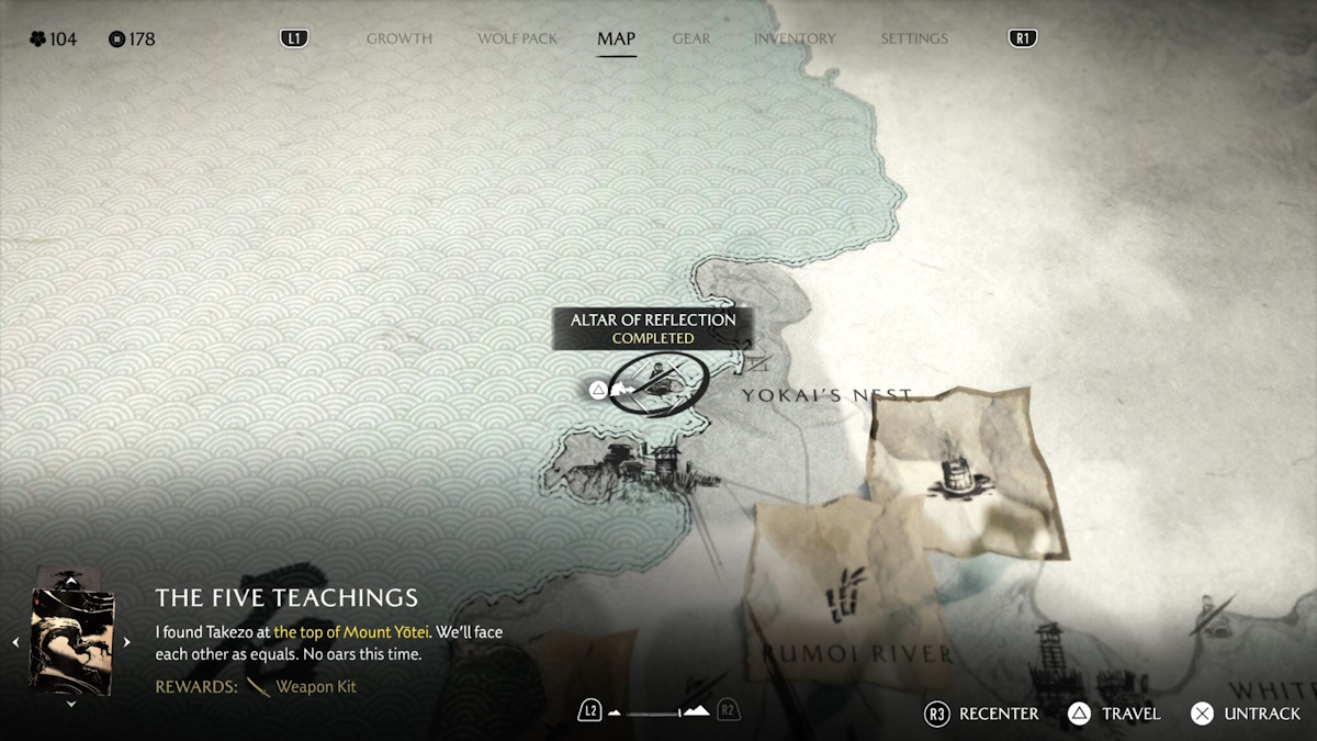 Altar of Reflection in Ishikari Plains