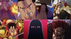 One Piece Chapter 1163: Six Legendary One Piece Figures Unite Against Imu in a Bone-Chilling Panel