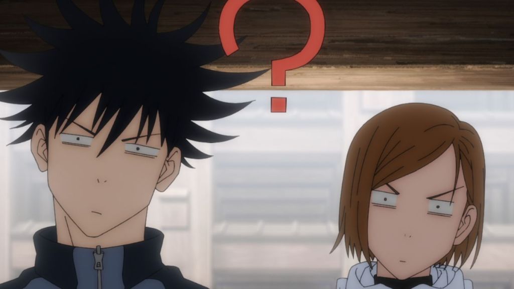 Megumi and Nobara in Jujutsu Kaisen