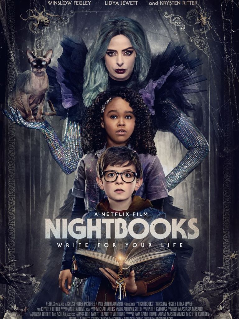 Nightbooks poster