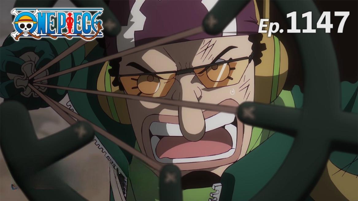 Usopp firing in One Piece episode 1147