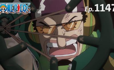 Usopp firing in One Piece episode 1147