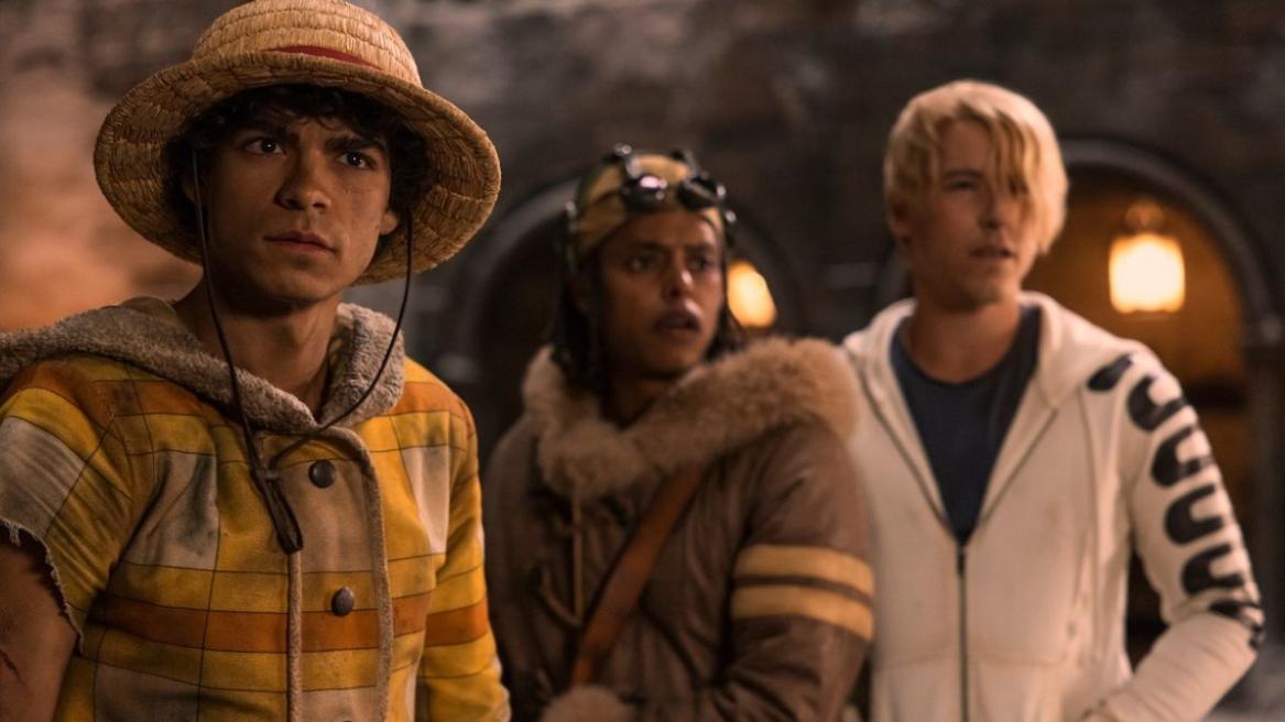 Luffy, Usopp and Sanji in One Piece Season 2