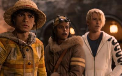 Luffy, Usopp and Sanji in One Piece Season 2