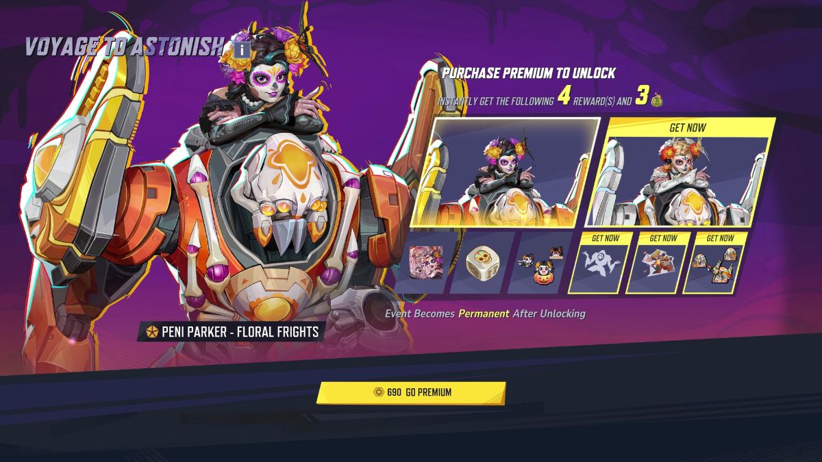 Marvel Rivals Peni Halloween Track