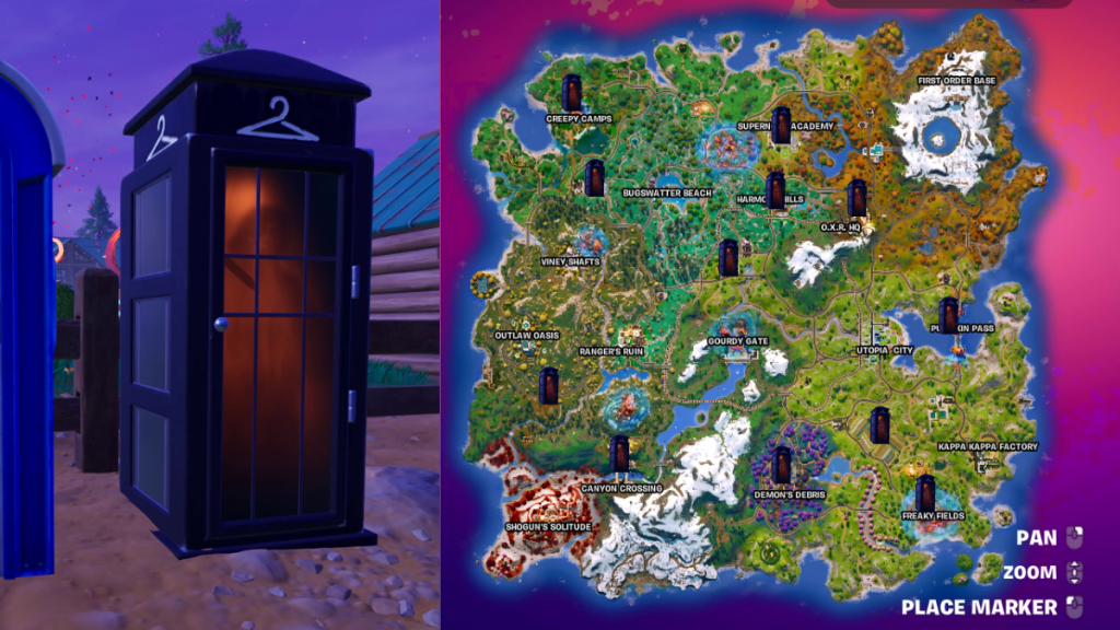 Stalkbox map in Fortnite