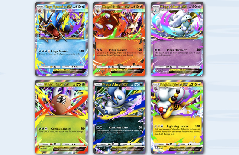 pokemon tcg pocket mega ex cards