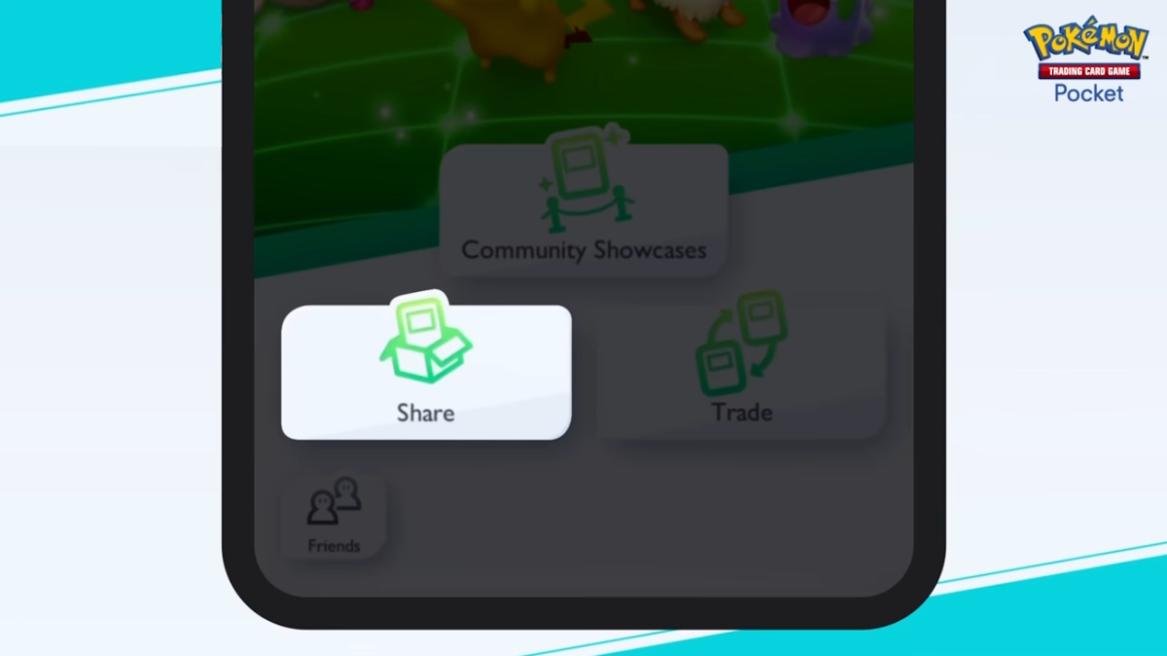 pokemon tcg pocket - share cards