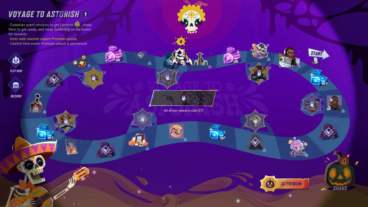 Marvel Rivals Halloween Event path