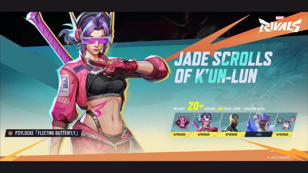 Marvel Rivals Jade Scrolls Event