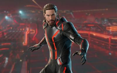 Tron skin in Fortnite