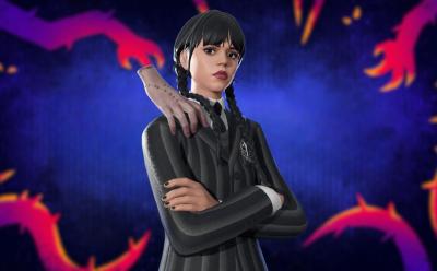 Wednesday Skin in Fortnite