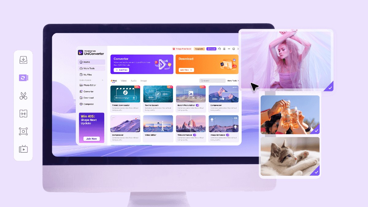 Wondershare Lanza UniConverter V17: Conversión y Mejora de Video con IA Sin Límites