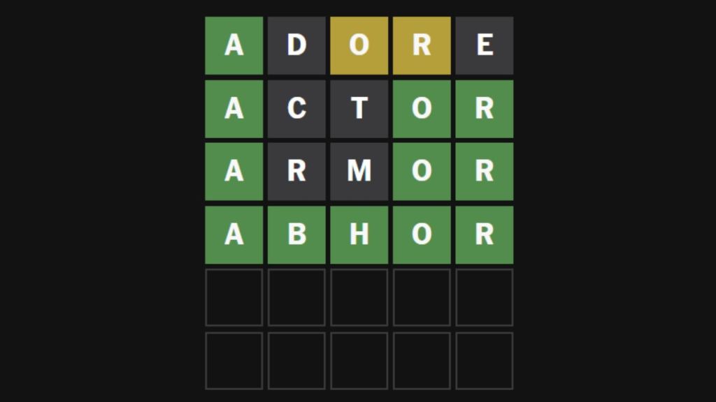 Wordle Answer October 31