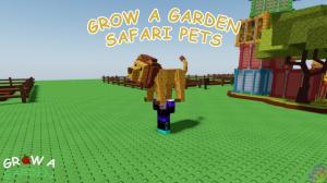 All New Pets in Grow a Garden Safari Harvest Update