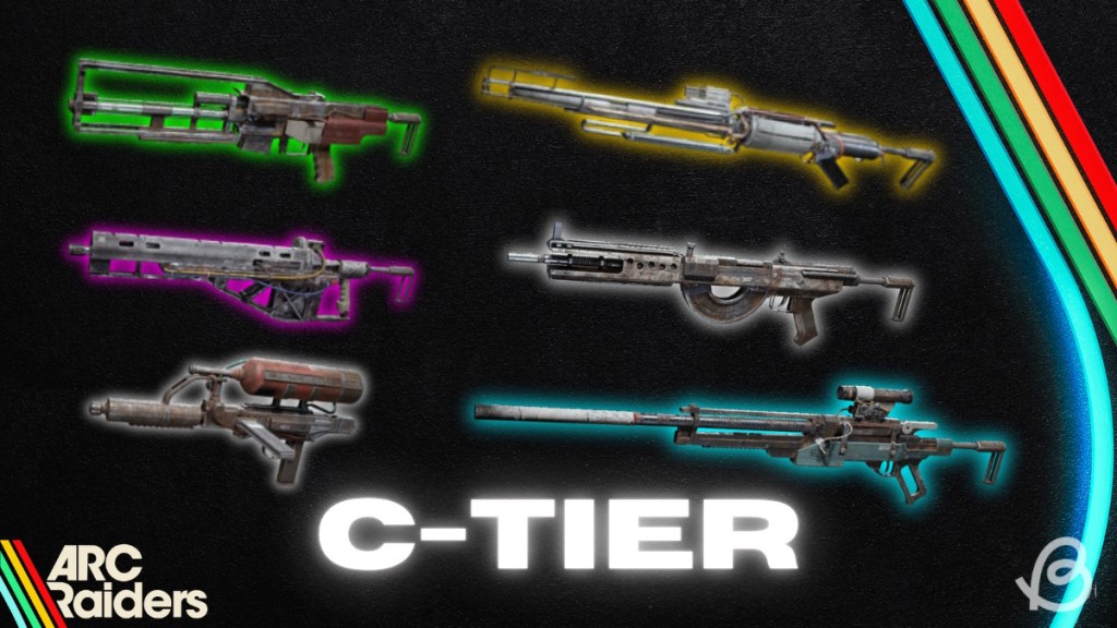 Arc Raiders C-tier Weapons