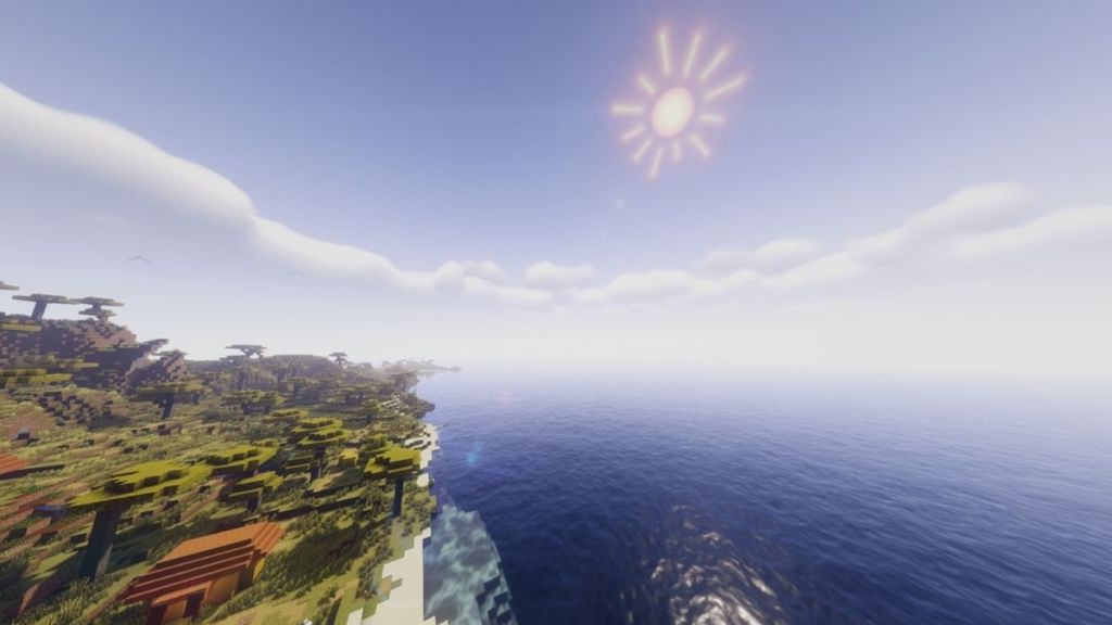 AstraLex Shaders in Minecraft