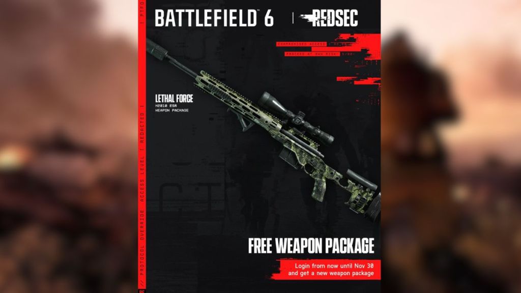 Battlefield 6 Free M2010 ESR