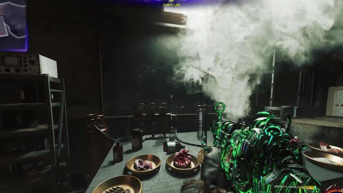 Zombie Lab Bo6 Call of Duty Black Ops 7 Zombies Ashes of The Damned Main Easter Egg ...