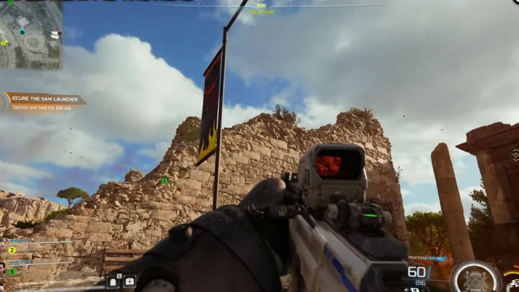 Destroyed wall in BO7 Campaign