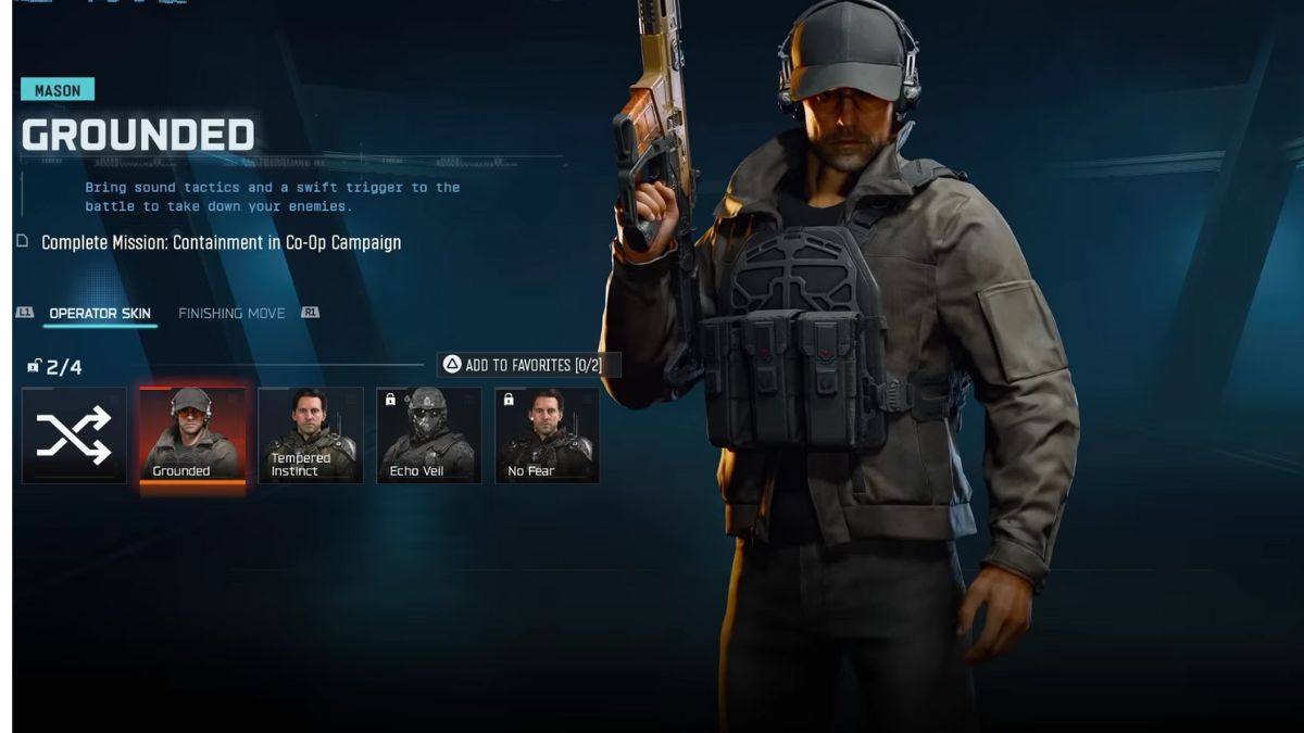 Black Ops 7 Grounded Mason Operator skin