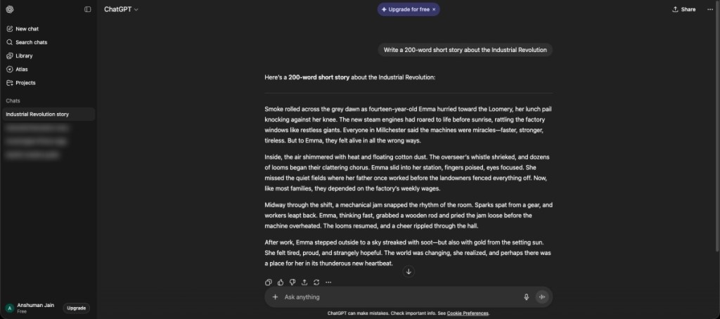 ChatGPT-window-showing-text-generation
