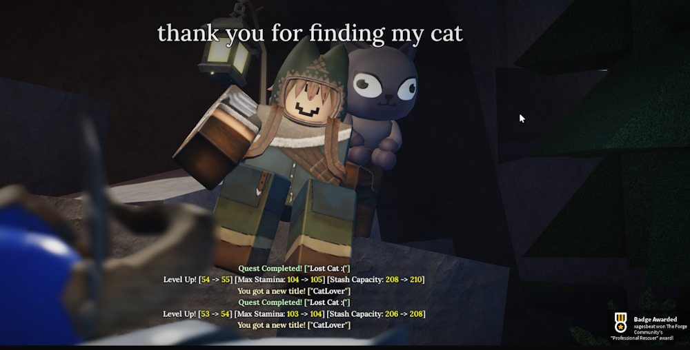 Complete CatLover title quest