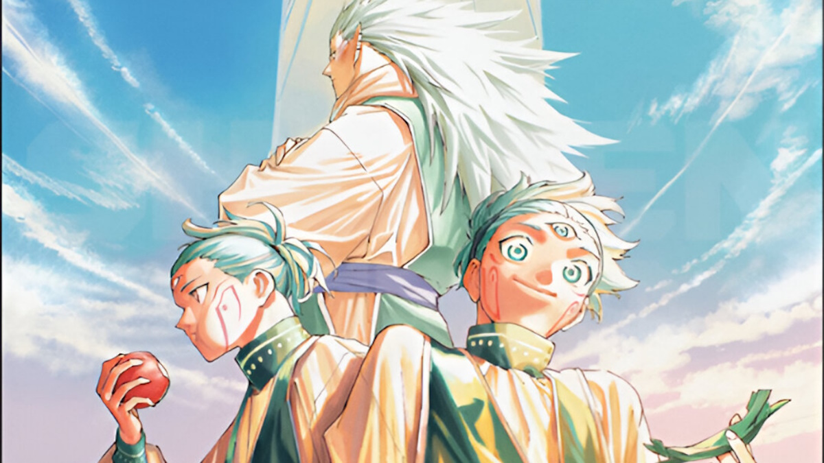 Cross and Maru with Dabura in JJK Modulo cover