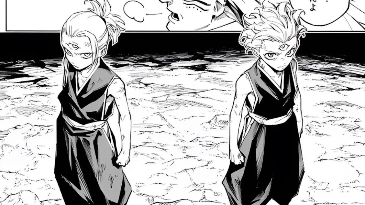 Cross and Maru in childhood.