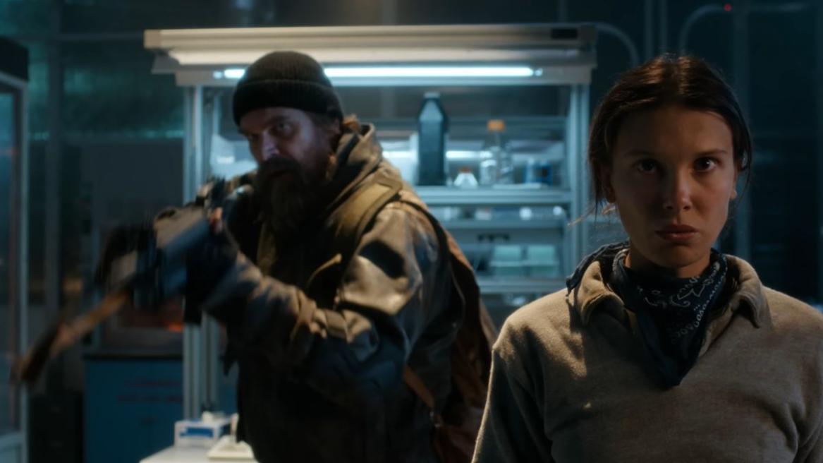 Eleven and Hopper in Stranger Things Seaosn 5