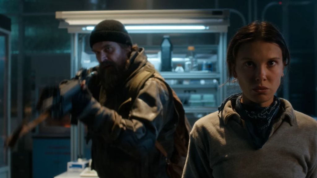 Eleven and Hopper in Stranger Things Seaosn 5