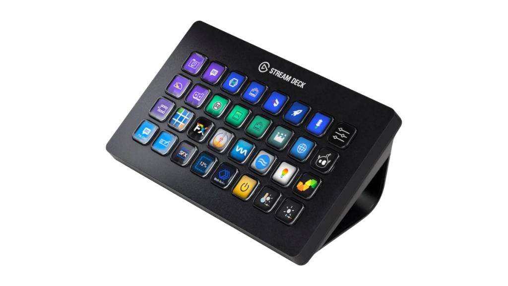 Elgato Stream Deck XL Wired Keypad with Back Lighting Cyber Monday