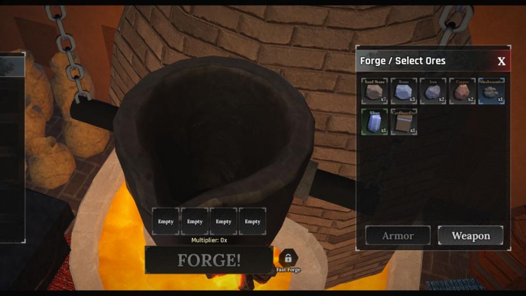 Forge Weapons