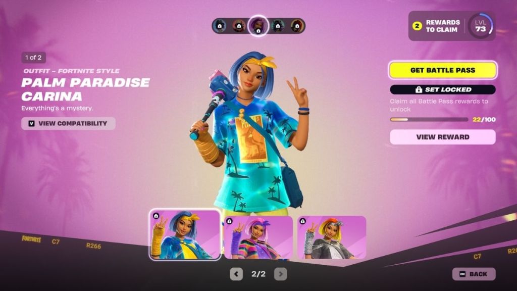 Fortnite Carina Super Styles