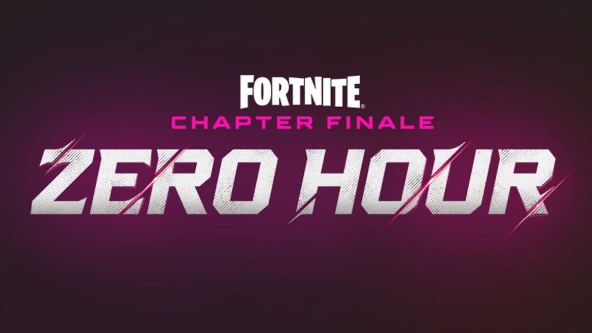 Fortnite Chapter 6 finale Zero Hour live event key art