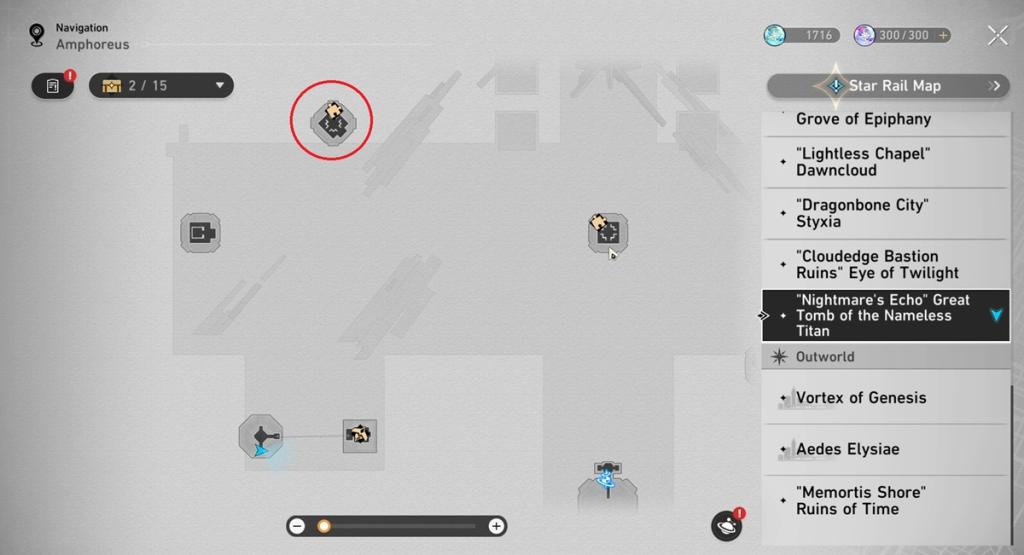 Fourth Golden Scapegoat HSR 3.7 in Nameless Titan tomb location