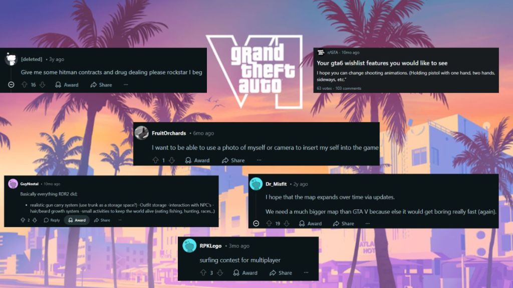GTA 6 Fan Feature Wishlists