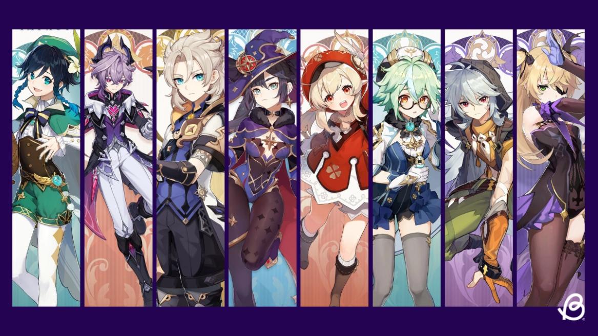 Genshin Impact All Hexerei Characters