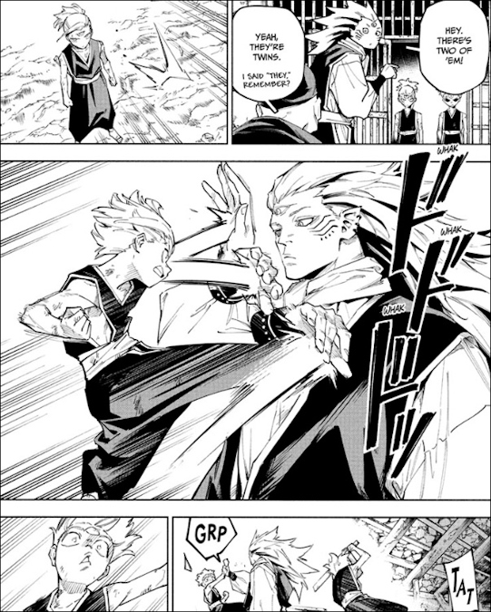 Maru fighting against Doulo