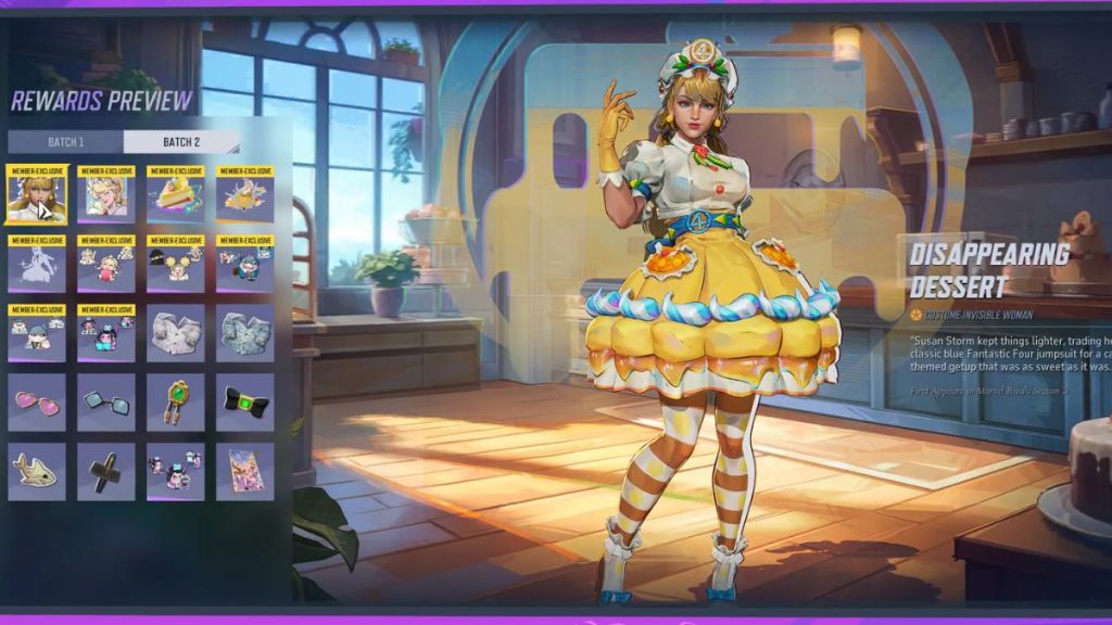 Marvel Rivals Jeff's Break Time Rewards Batch 2