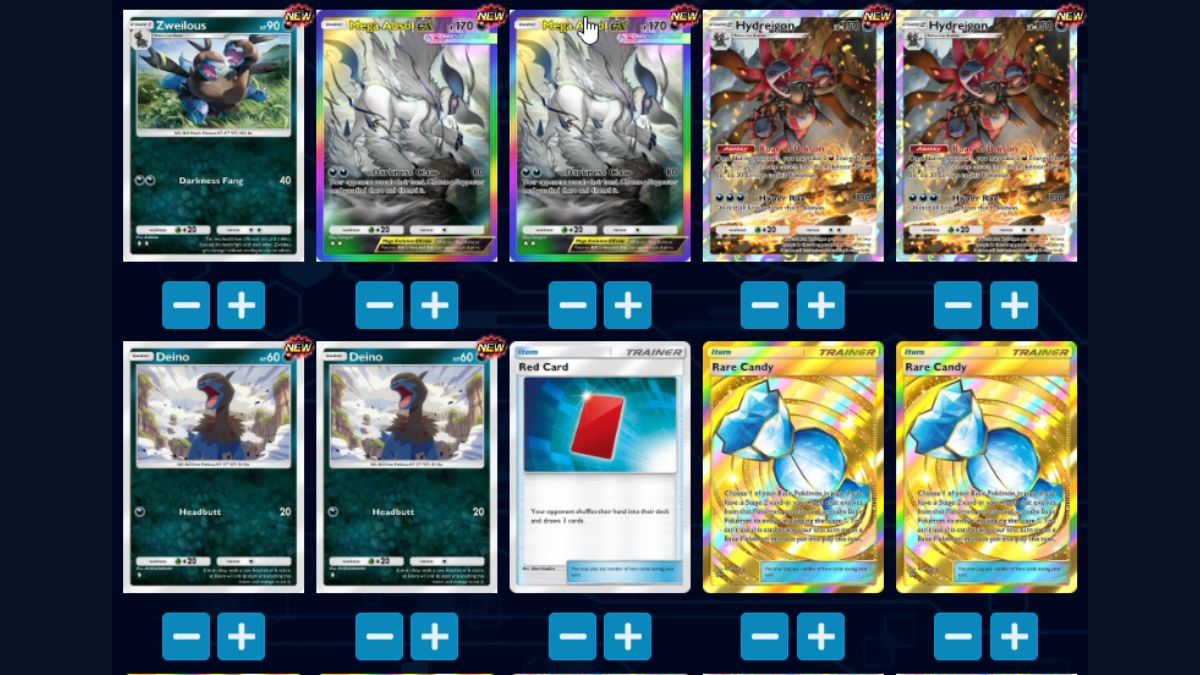 Mega Absol EX Hydreigon Deck