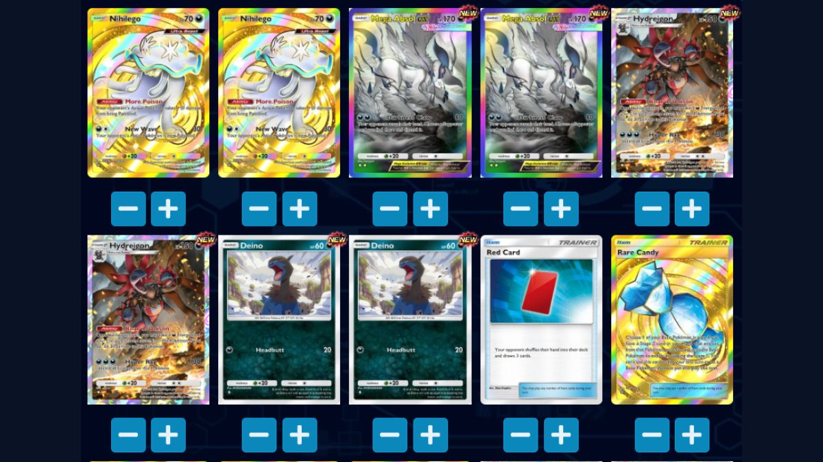 Mega Absol EX Nihilego Deck