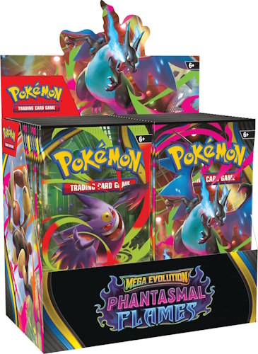 Mega Evolution Phantasmal Flames Booster Box (36 Packs)